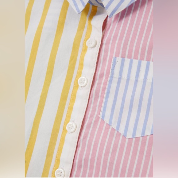 NWT! Mix-stripe easy breezy summer dress that casual chic girl in your life! - Picture 5 of 8